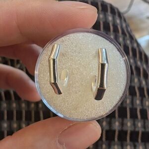 Lauren wolf jewelry geometric hoops